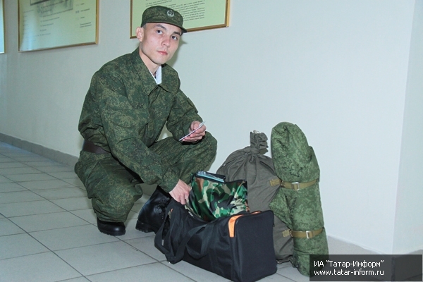 Татвоенкомат начал отправки призывников в Вооруженные Силы