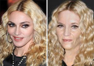 Как будет выглядеть Мадонна через 10 лет
