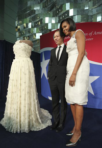 Платье Мишель Обамы выставили в музее истории США
