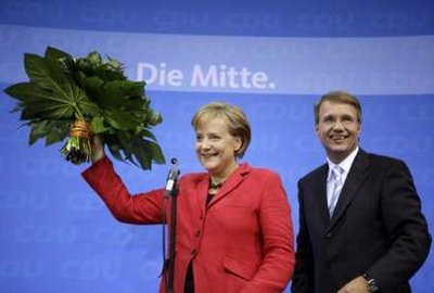 Партия Ангелы Меркель победила на выборах в Германии