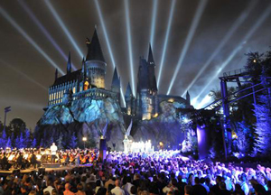 В США открылся парк «Волшебный мир Гарри Поттера»