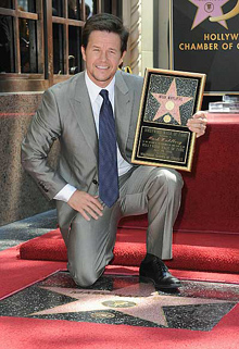 Марк Уолберг получил звезду на Аллее славы в Голливуде