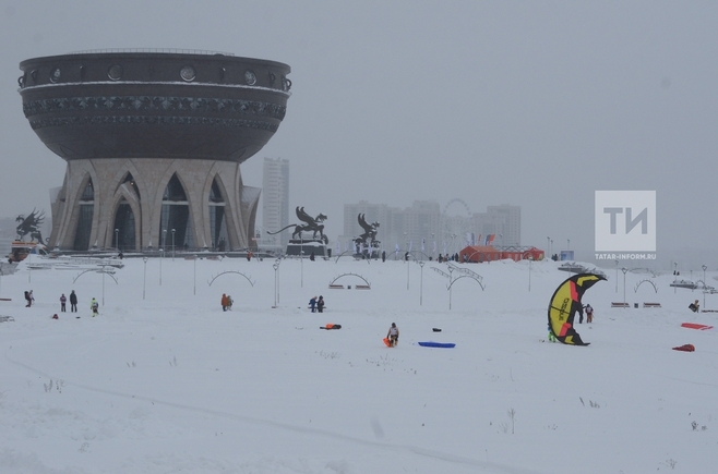 В Татарстане прогнозируют туман и 12-градусный мороз