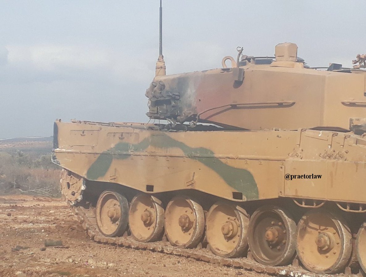 Курды за день подбили пять турецких танков