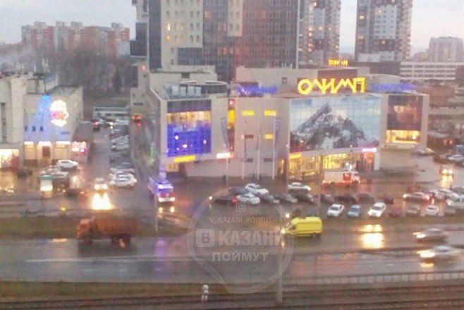 Из двух ТЦ в Казани поступили сообщения о пожарах