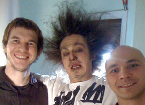 Артем Пугач в последнее время снимал клипы группы «Каста» (Артем - крайний слева)