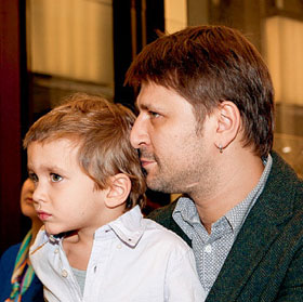 Виктор Логинов с сыном