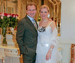 Александр Малинин и его жена Эмма