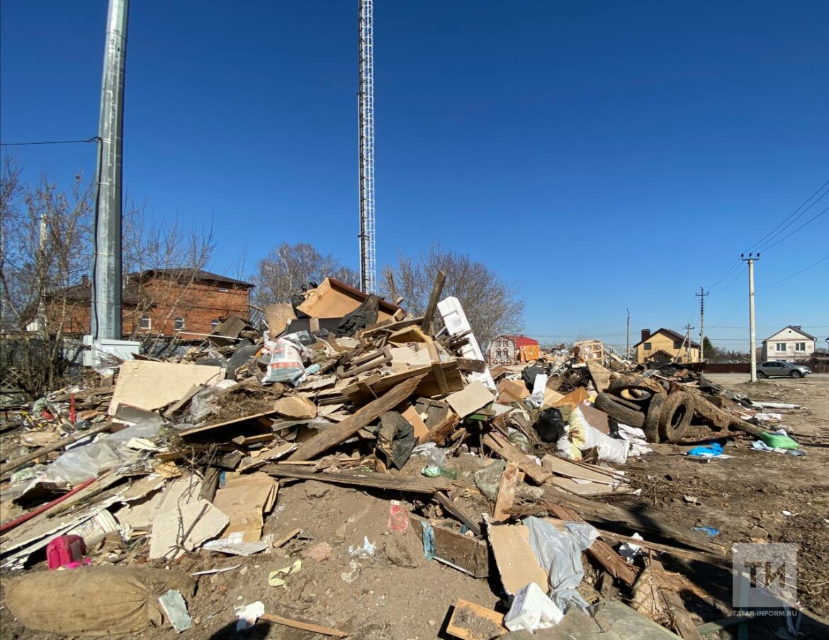 свалка мусора 