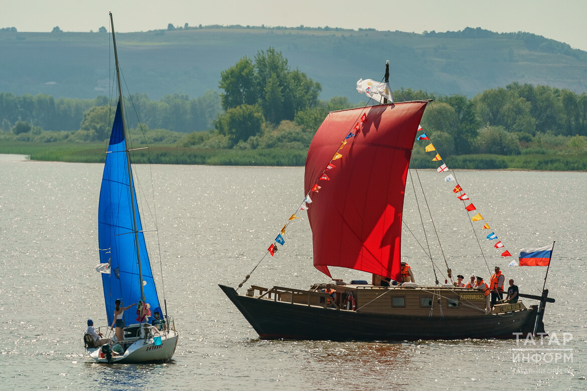 Парусные яхты и волжская кухня: как в Татарстане встретили фестиваль «Народная лодка»