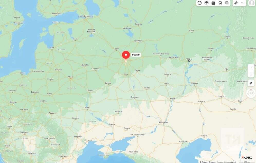 Из сервиса «Яндекс.Карты» исчезли границы областей и городов России