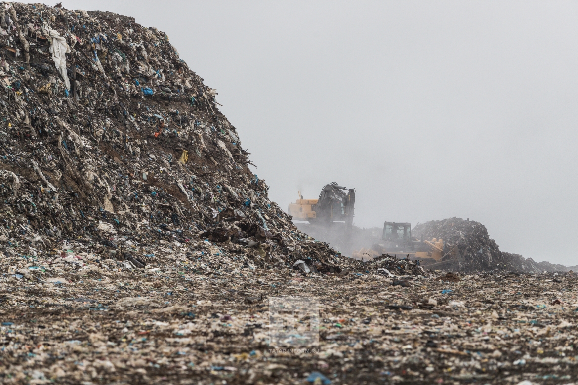 Свалка в Самосырово