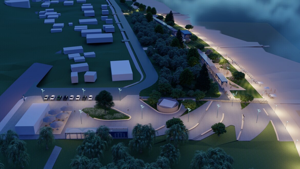 Набережная реки Камы «Наречье» в Чистополе