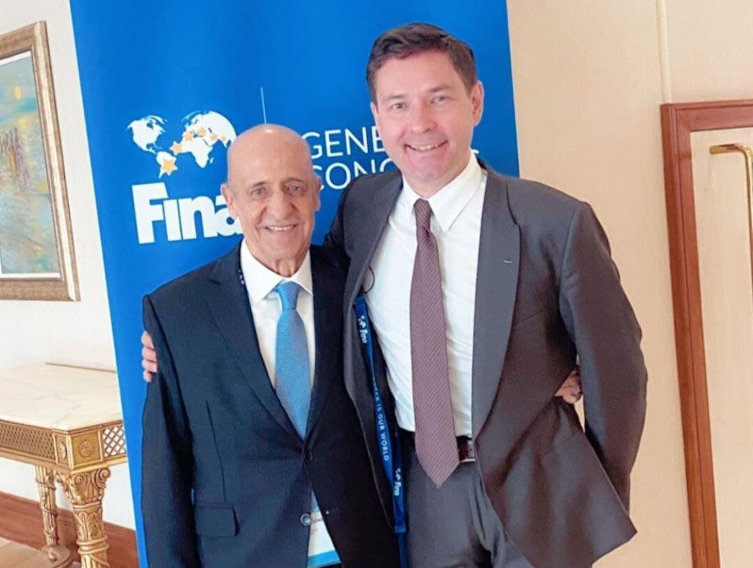 Хулио Маглионе и Владимир Леонов