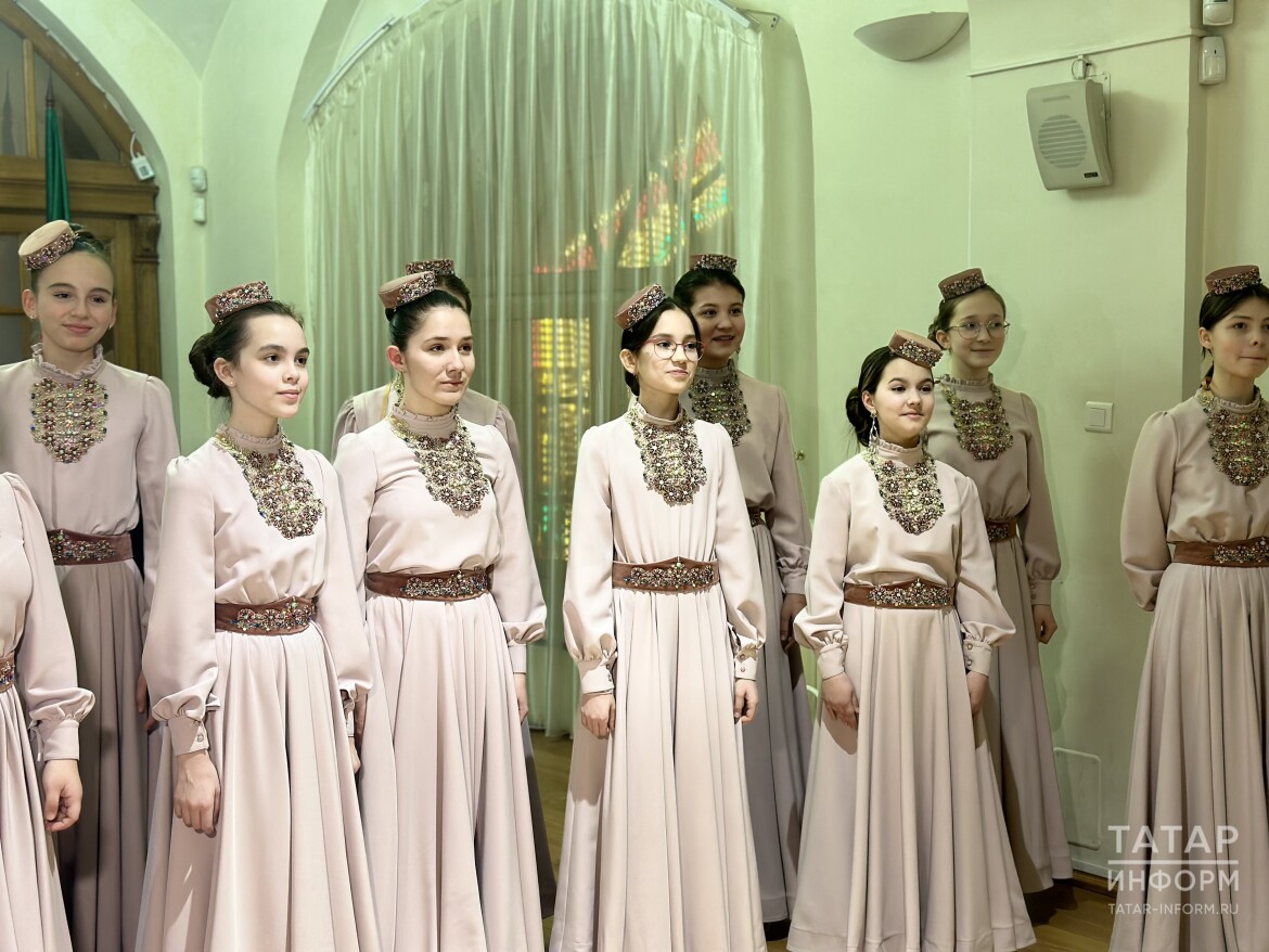 Выступление татарского хора