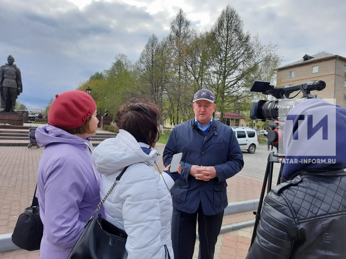 Глава Заинского района о памятнике Воину-освободителю