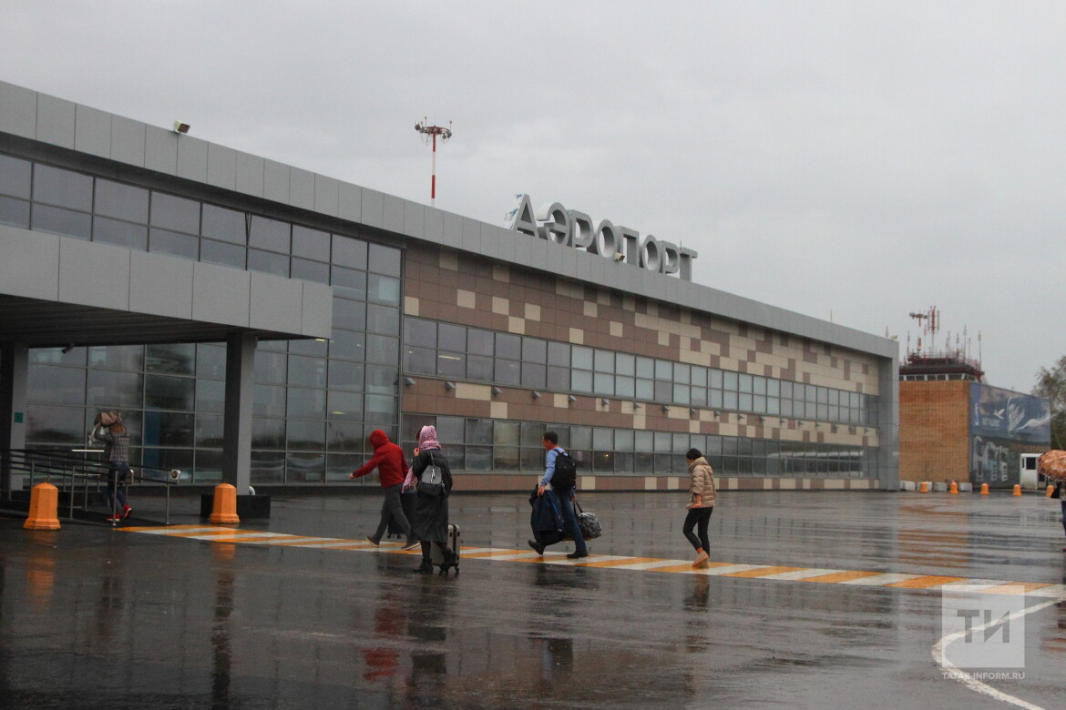 Аэропорт нижнекамск прилеты