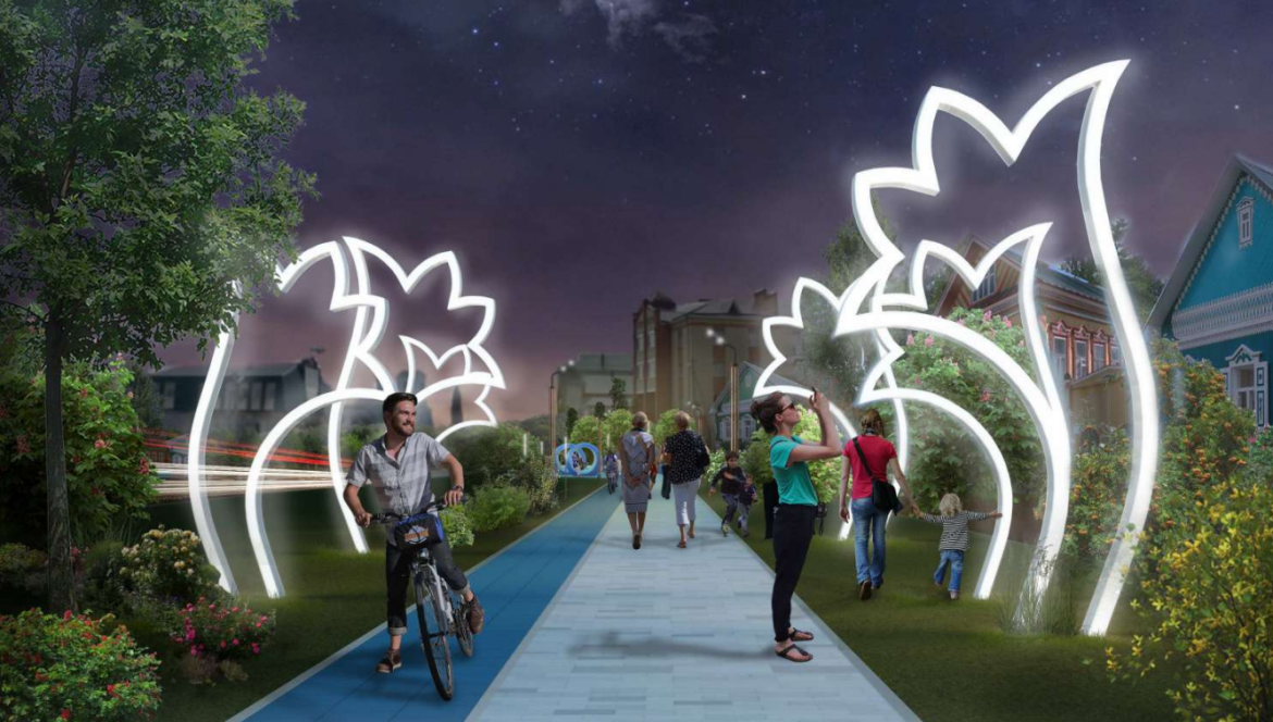  Проект «ТатАрские предания — в город старой дорогой по ул. Коммуны» в Арске