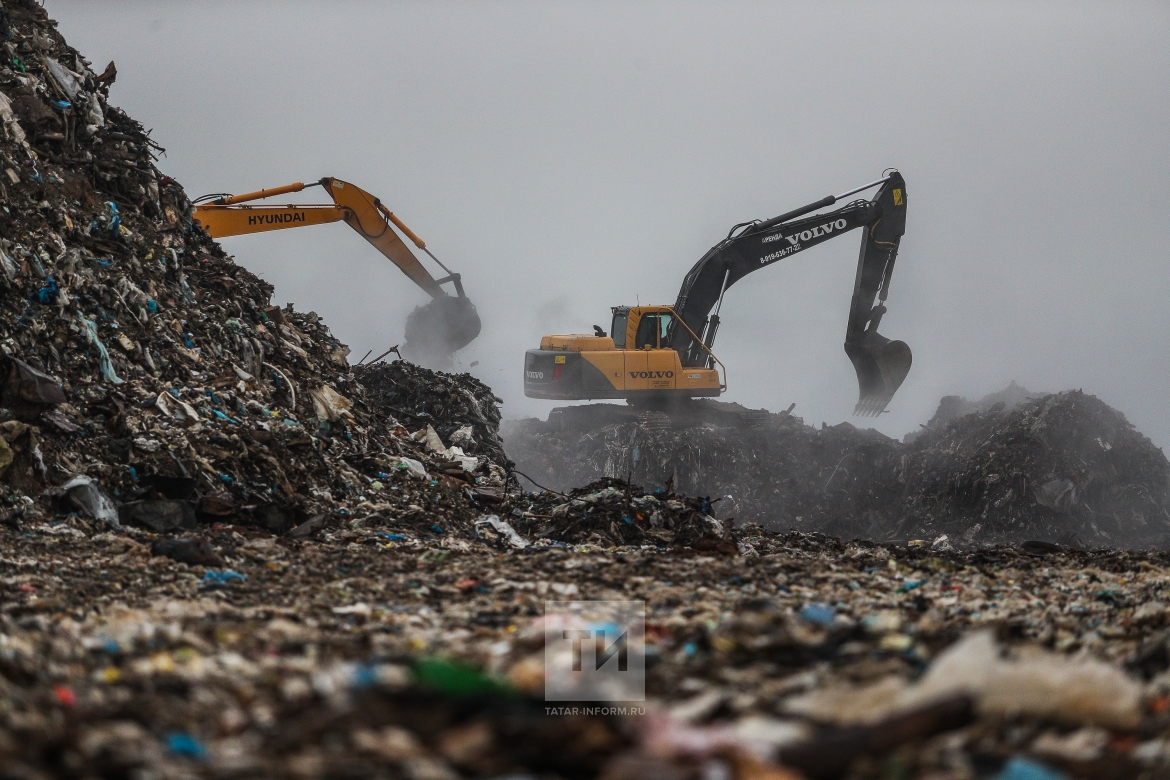 Свалка в Самосырово