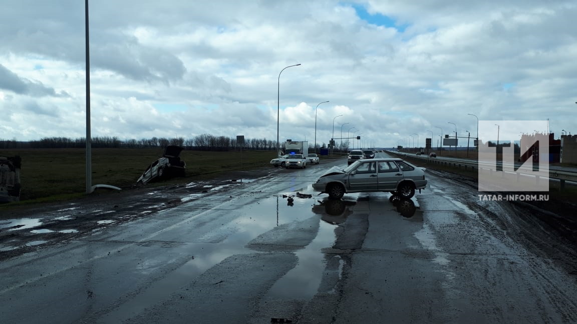 Последствия массового ДТП в Татарстане