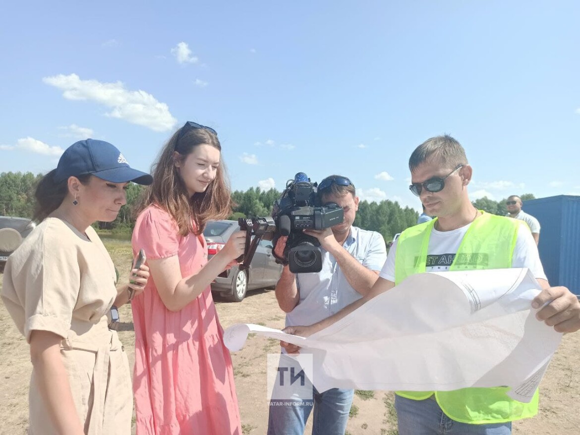 пруде в селе Державино