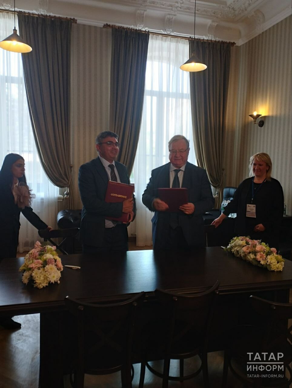 подписание соглашения