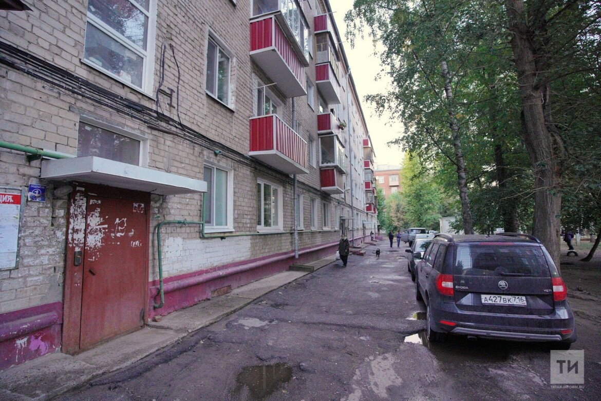 Нынешний вид двора