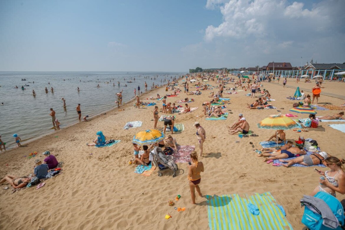 Пляжи в казани в черте города