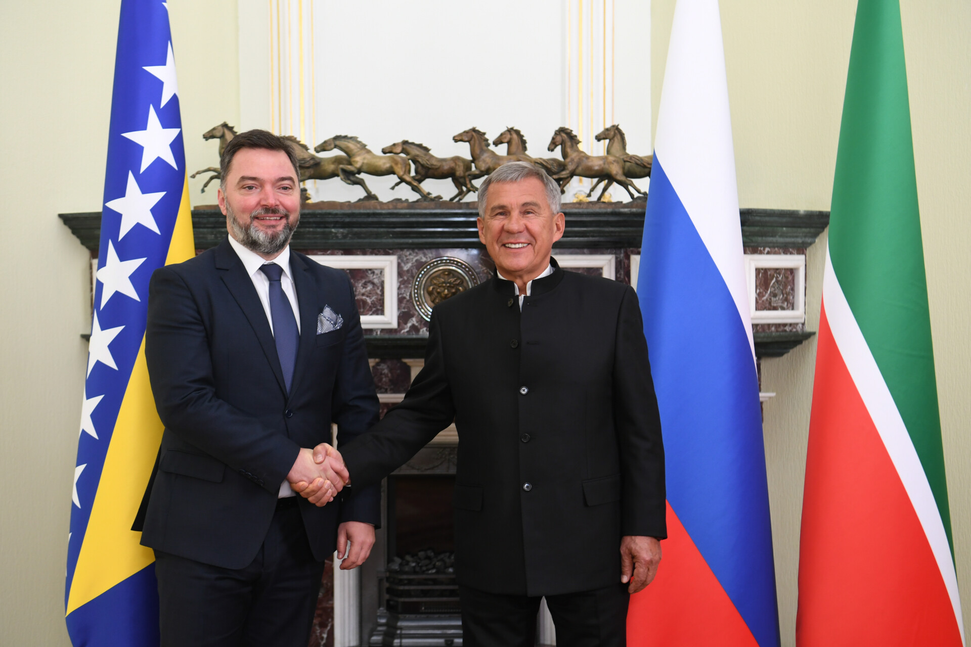 Минниханов и Кошарац обсудили перспективы сотрудничества РТ и Боснии и Герцеговины