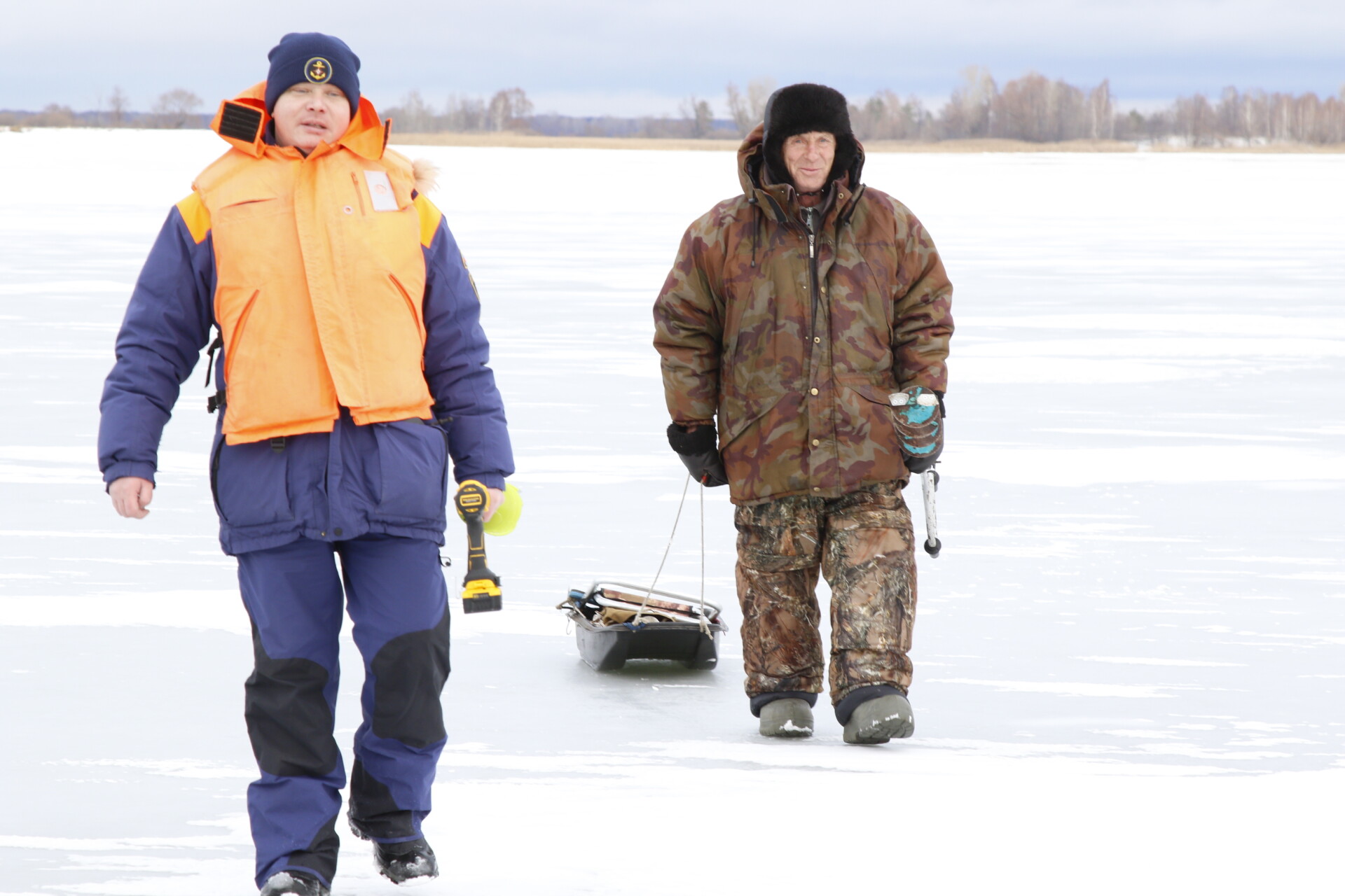 Оштрафовали первых рыбаков, вышедших на неокрепший лед водоемов в Татарстане
