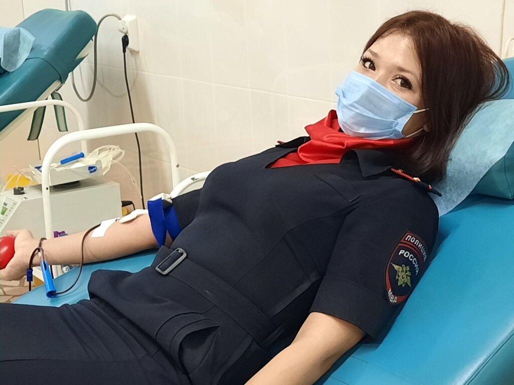 Автоинспекторы Нижнекамска стали донорами крови для пострадавших в ДТП