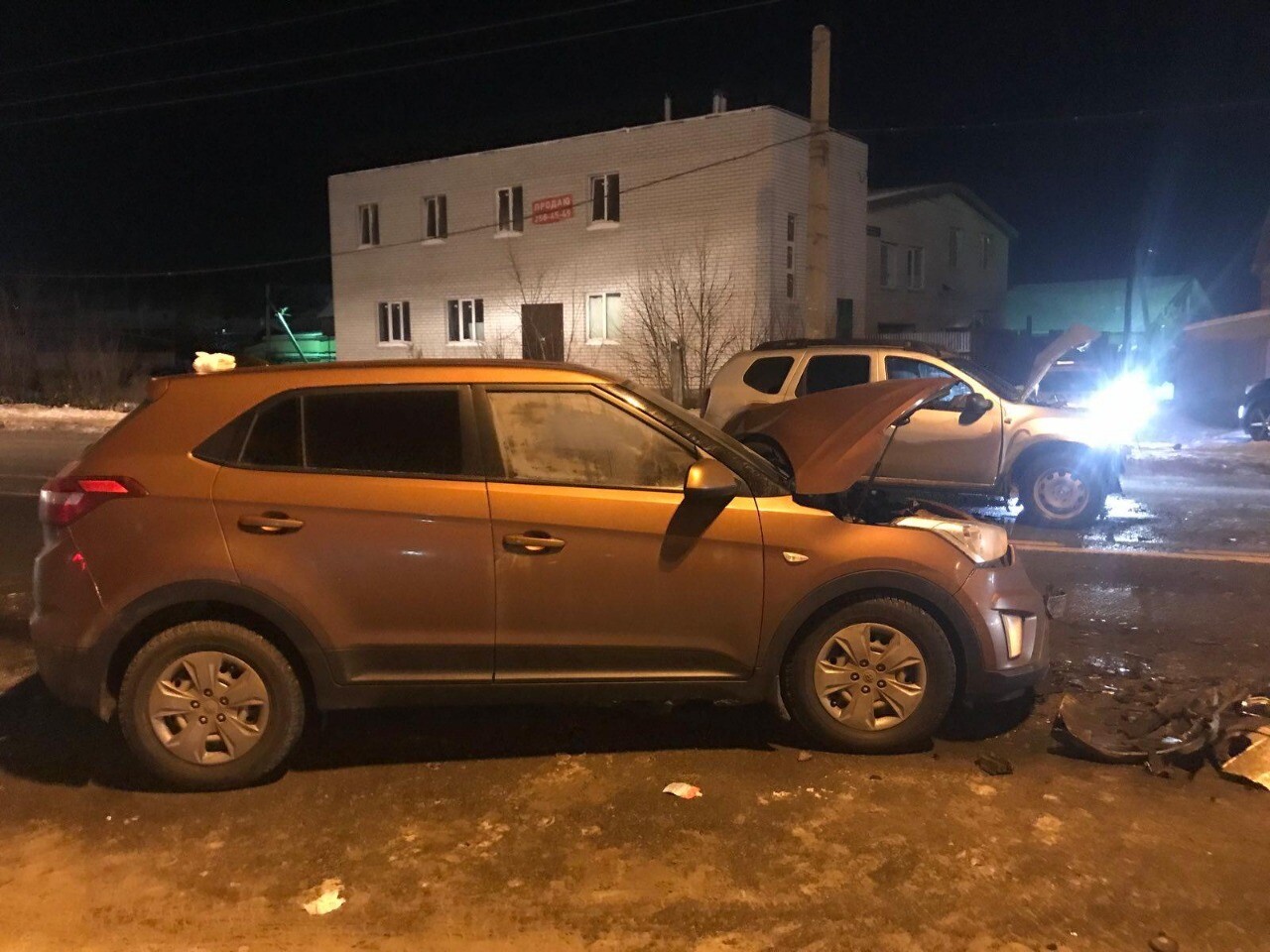 Автокресло спасло жизнь маленькой пассажирке в столкновении двух кроссоверов в Казани