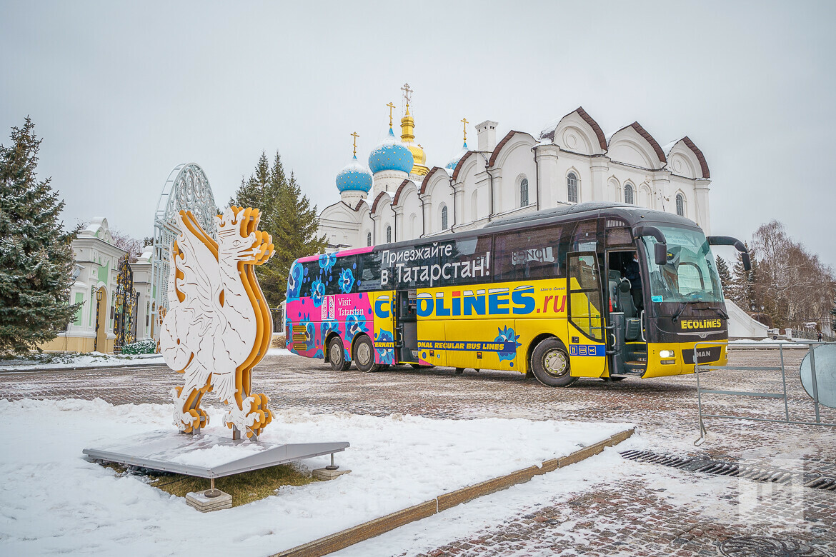 Бренд Visit Tatarstan повысил продажи автобусных туристических рейсов в Казань на 10%