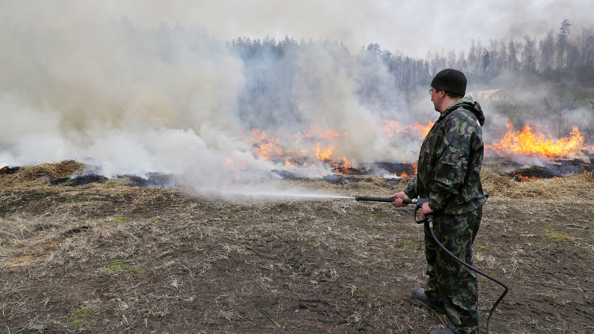 Равиль Кузюров: «В Альметьевском районе был переход к верховому пожару – самому опасному»