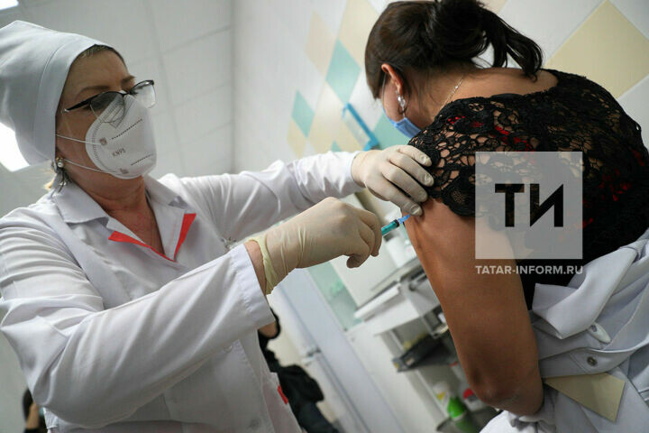 В Елабужском районе Татарстана от Covid-19 вакцинировано 55% населения