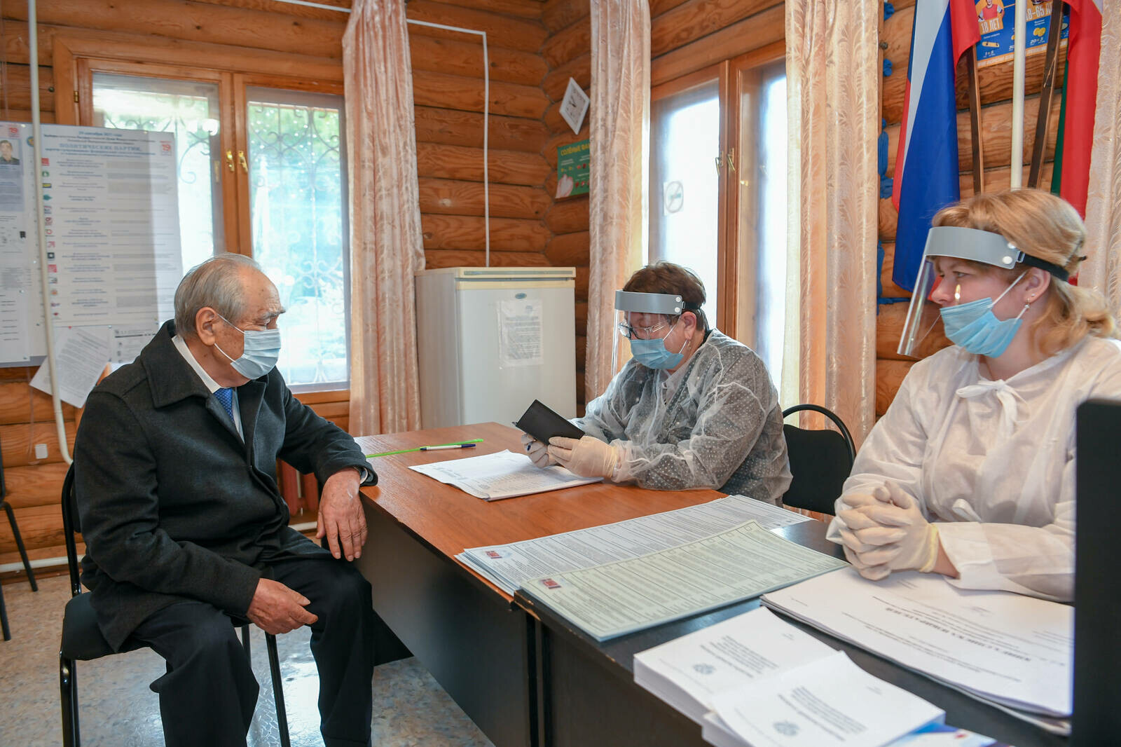 Шаймиев принял участие в выборах депутатов Госдумы РФ