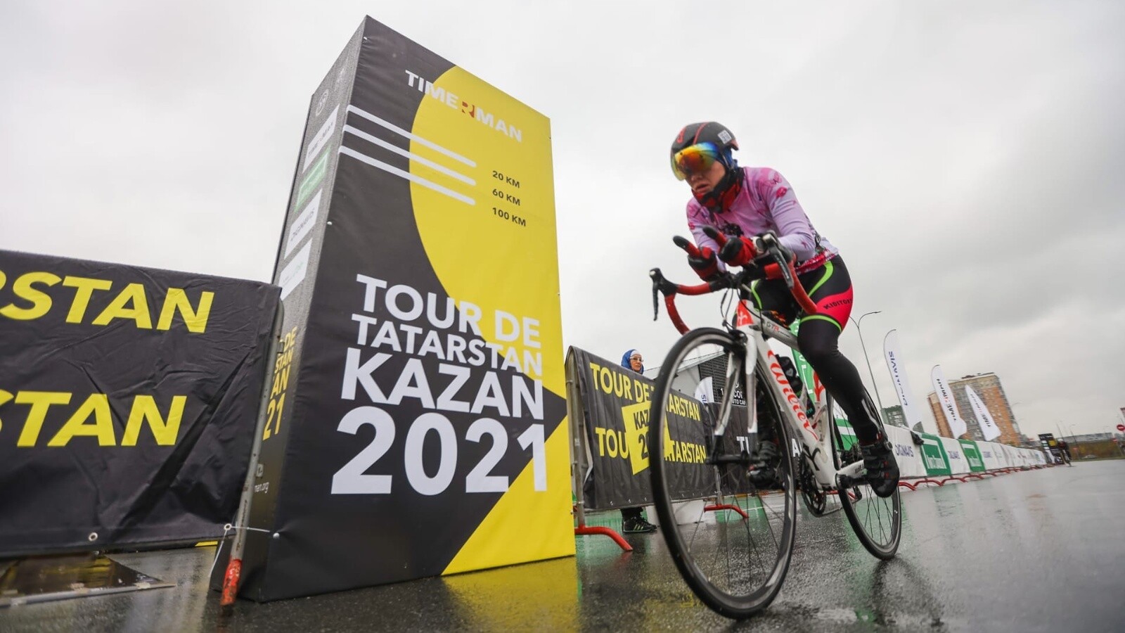 Более 500 спортсменов приняли участие в велогонке Tour de Tatarstan Kazan 2021