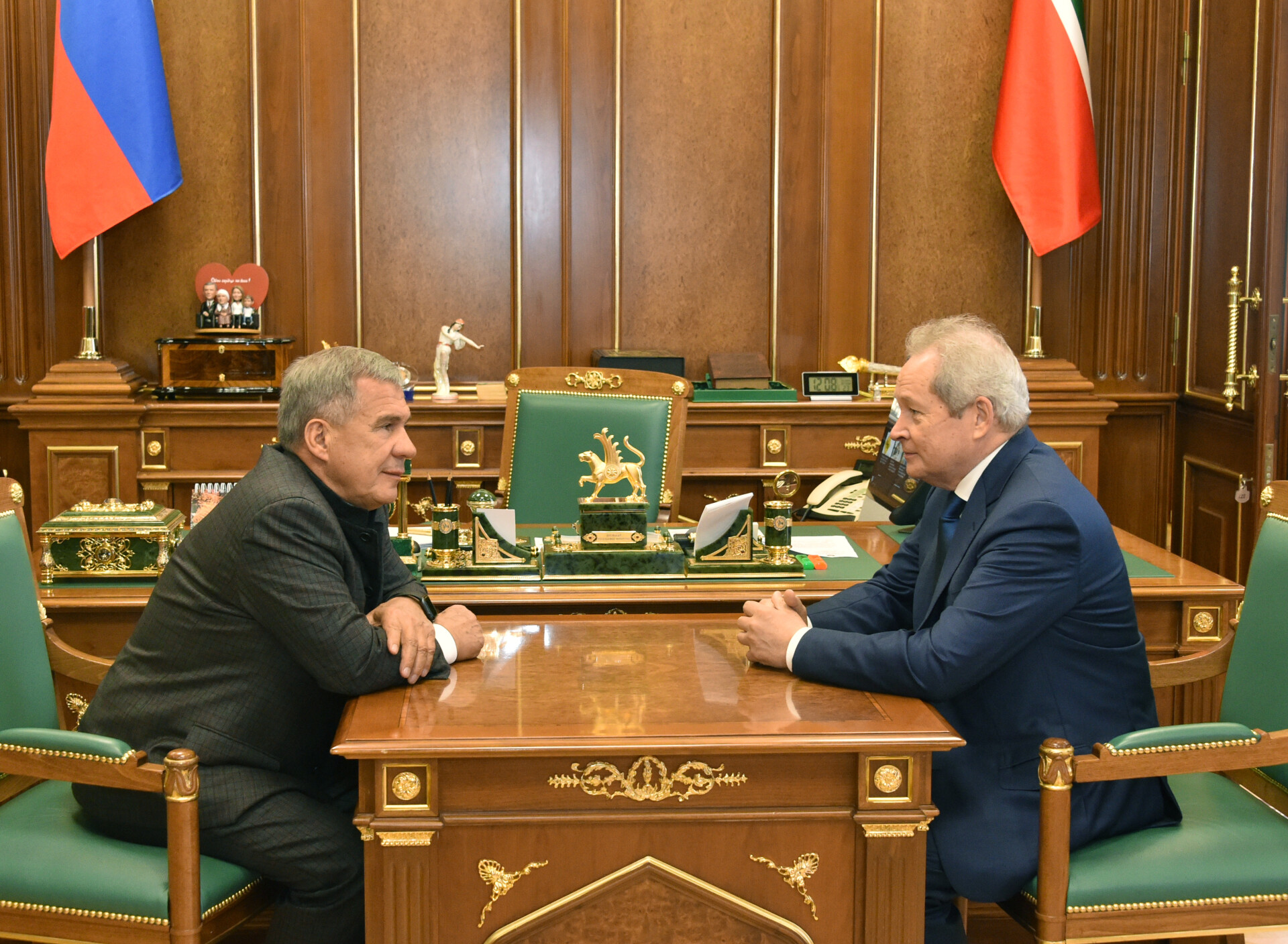 Минниханов и Басаргин обсудили сотрудничество Татарстана и Ространснадзора
