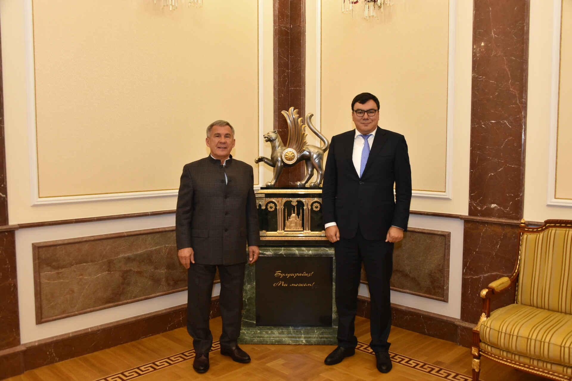 Минниханов обсудил сотрудничество в спорте и туризме с главой Минтурспорта Узбекистана