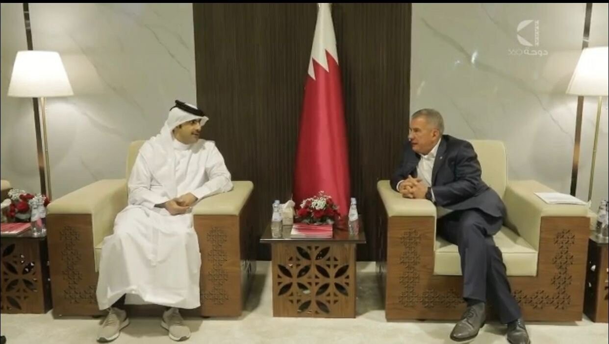 Минниханов прибыл в Катар в качестве почетного гостя на государственном празднике