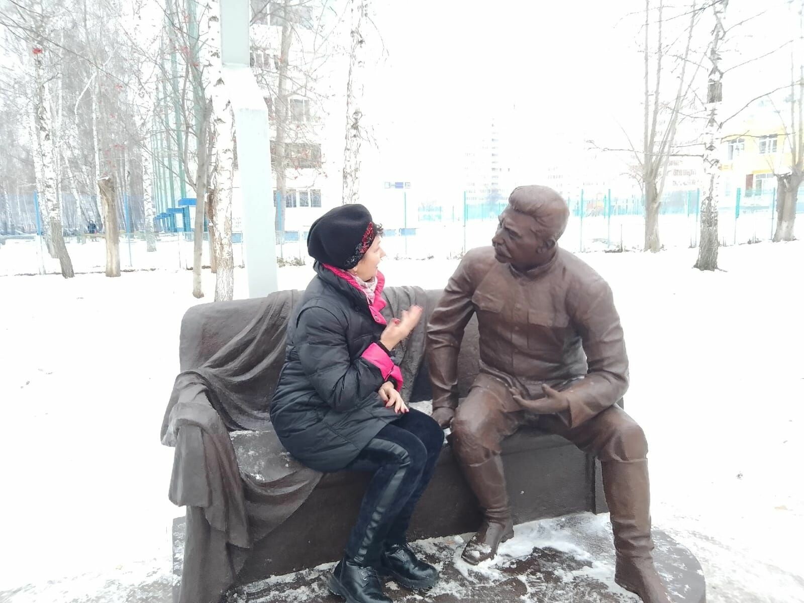 В Набережных Челнах установили первый в Татарстане памятник Сталину