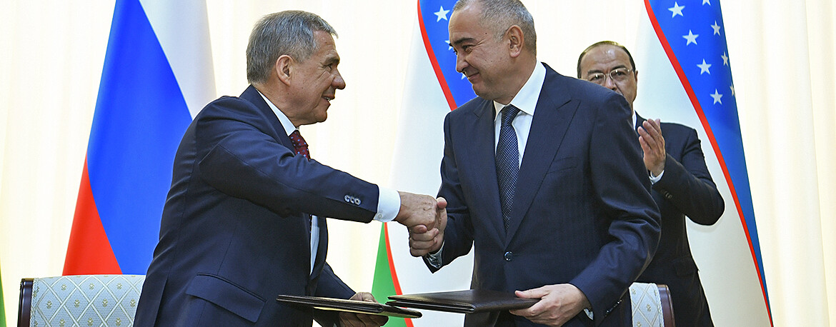 «Ценим поддержку татарстанских компаний»: о чем договорился Минниханов в Узбекистане