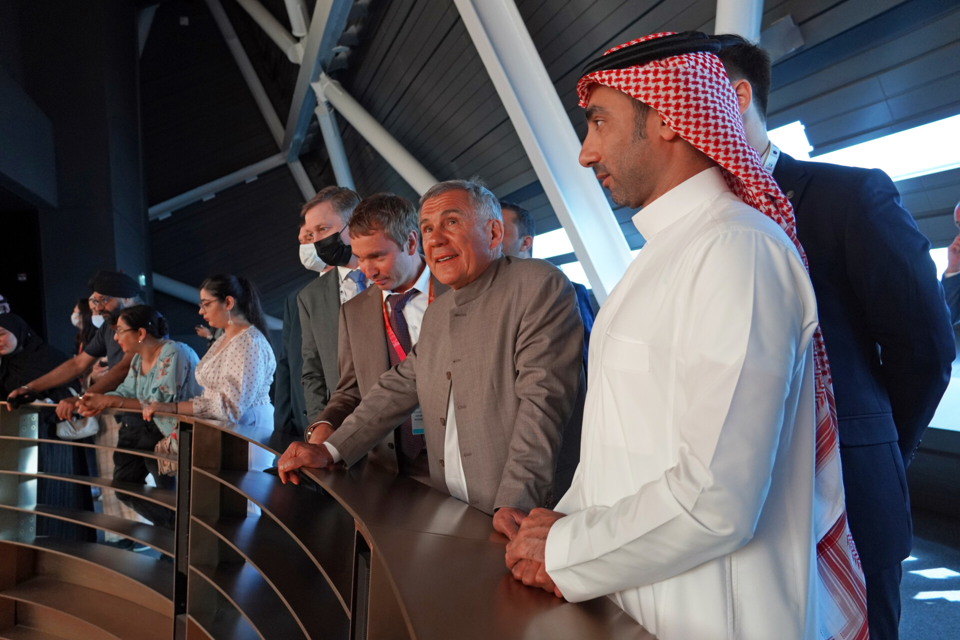 Минниханов посетил павильоны Туркменистана и Саудовской Аравии на Expo Dubai 2020