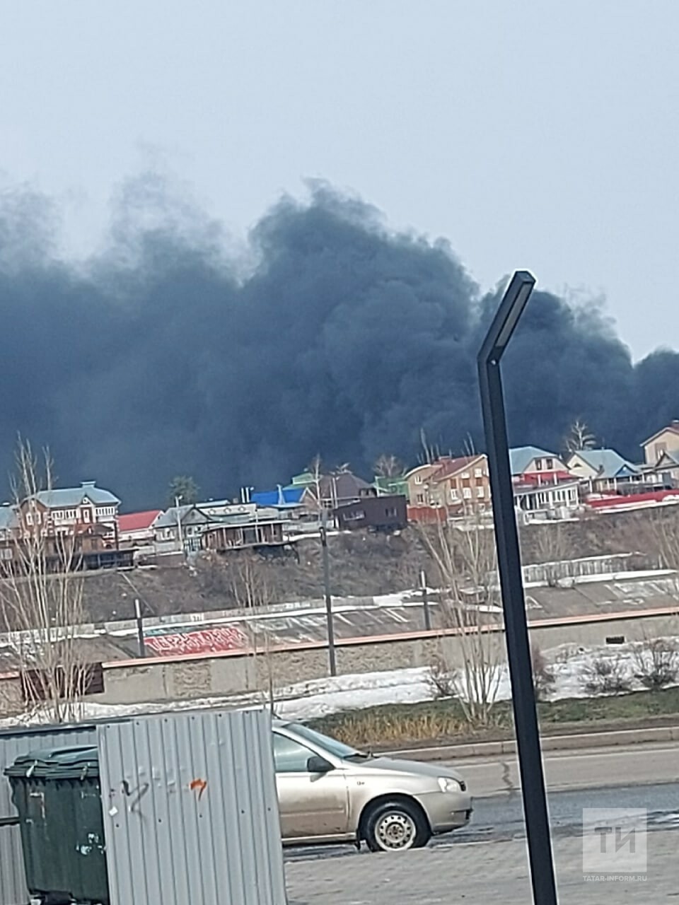 Киа на элеваторной