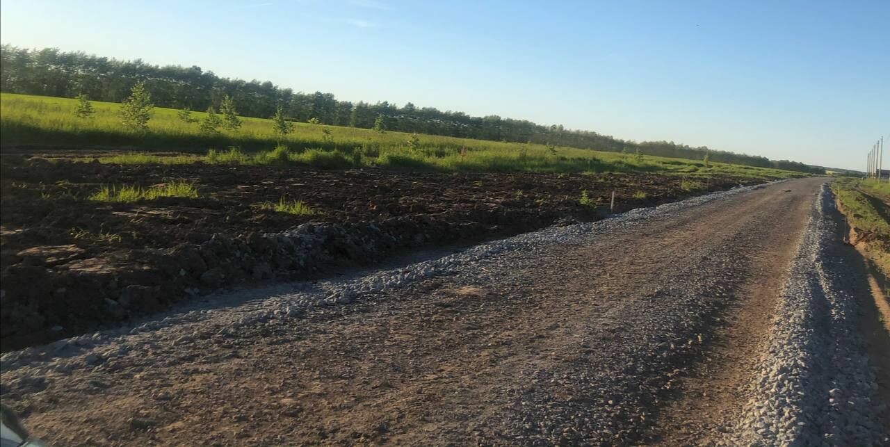 В Менделеевске на 80% завершено обустройство дорог в поселке для многодетных