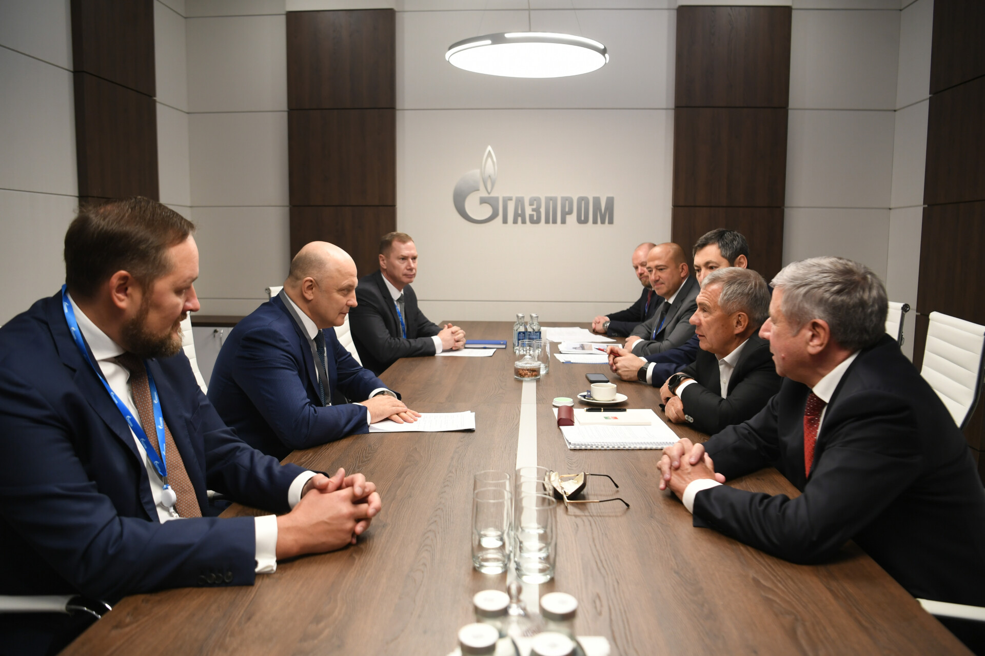 Минниханов обсудил с «Газпромом» дальнейшее развитие газовой инфраструктуры Татарстана