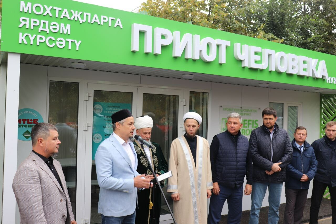 В Зеленодольске открылся первый пункт бесплатного горячего питания для малоимущих