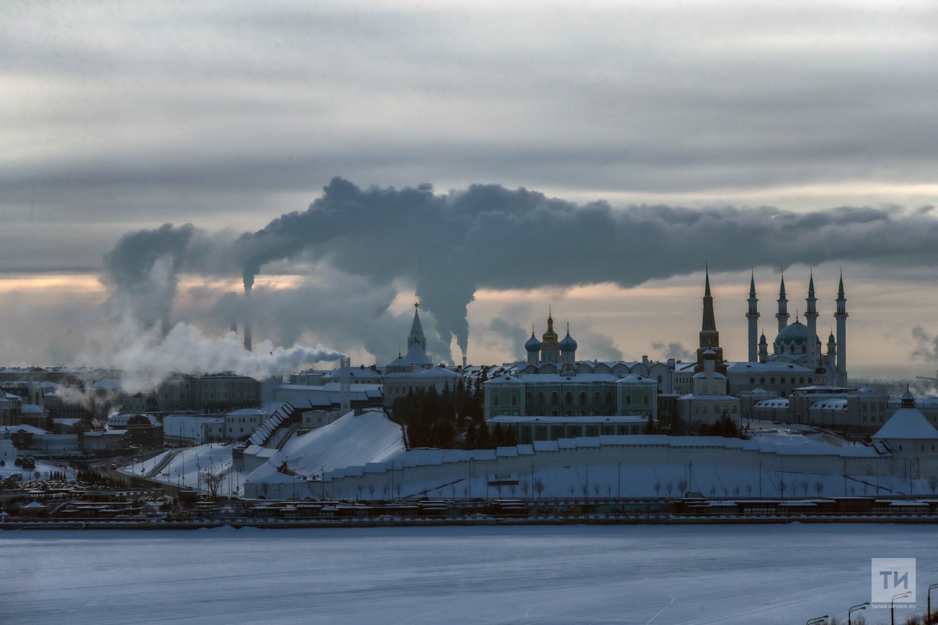 В Татарстане вновь объявлено штормовое предупреждение из-за 40-градусных морозов