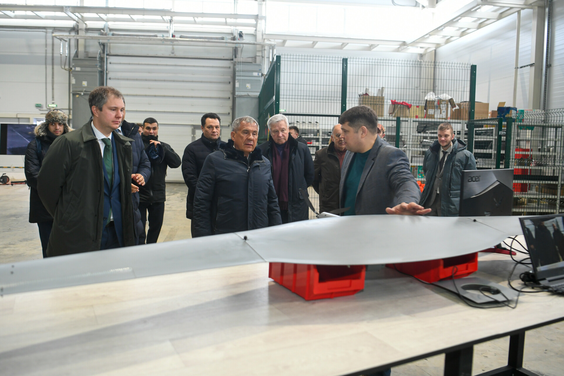 Минниханов оценил новое производство беспилотников в «Алабуге»