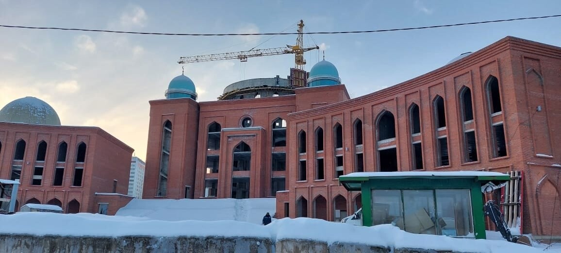 Самый большой купол для челнинской мечети «Джамиг» привезут из Волгодонска